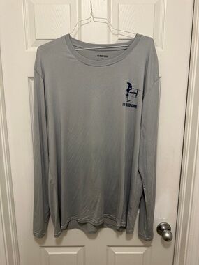 The Endless Summer Men's Long-Sleeve Performance Tee - Light Gray